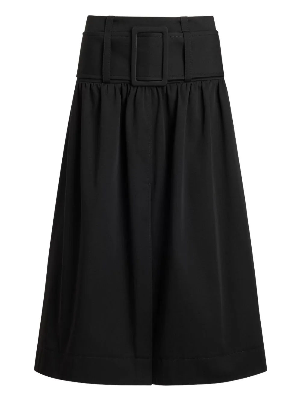 Belted Gathered Skirt by Patou