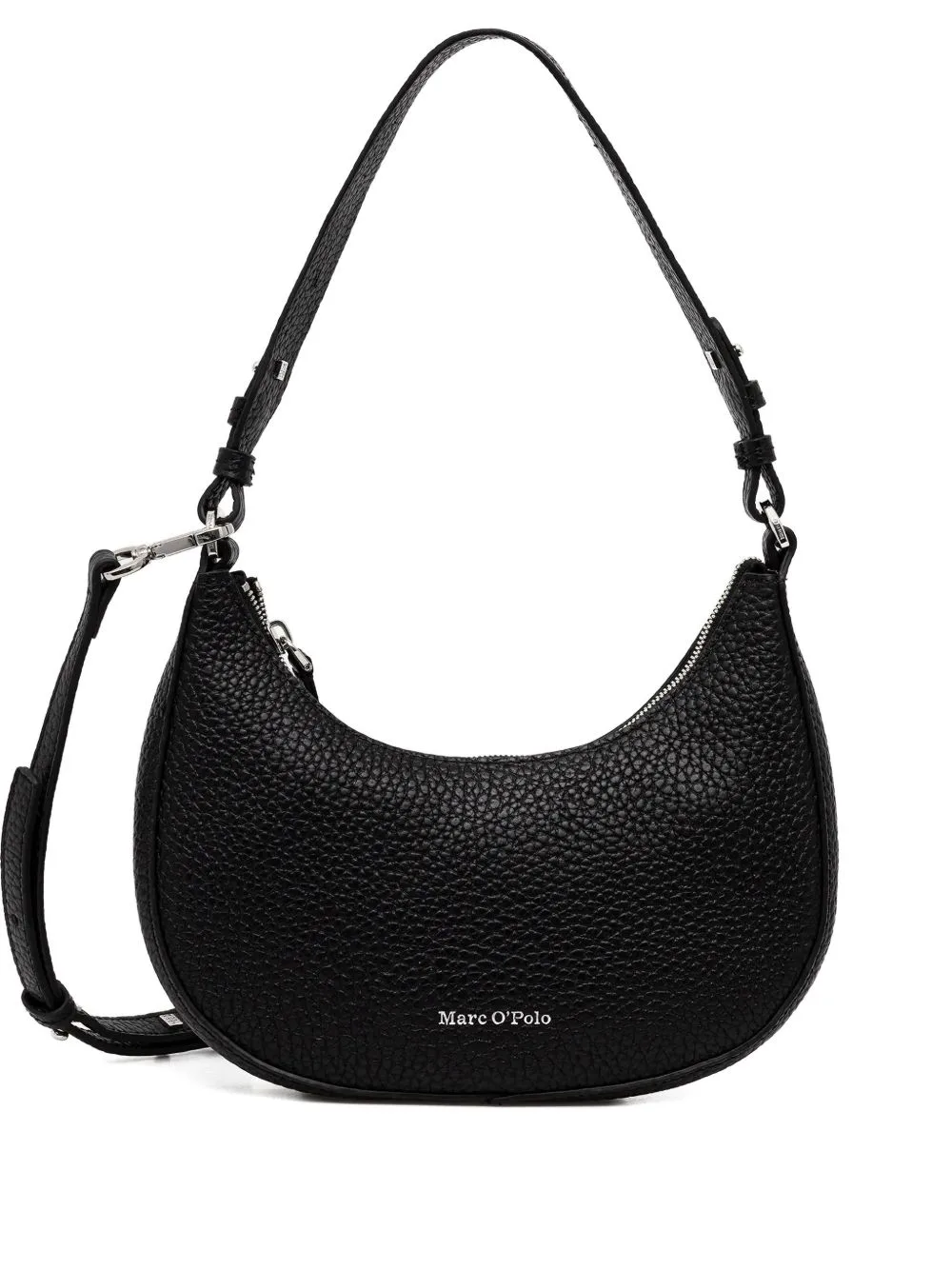 Medium Grained-Leather Shoulder Bag by Marc O'Polo