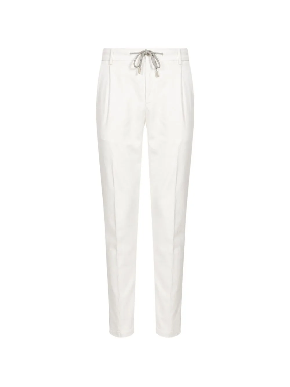 Drawstring-Waist Pleated Trousers by Eleventy