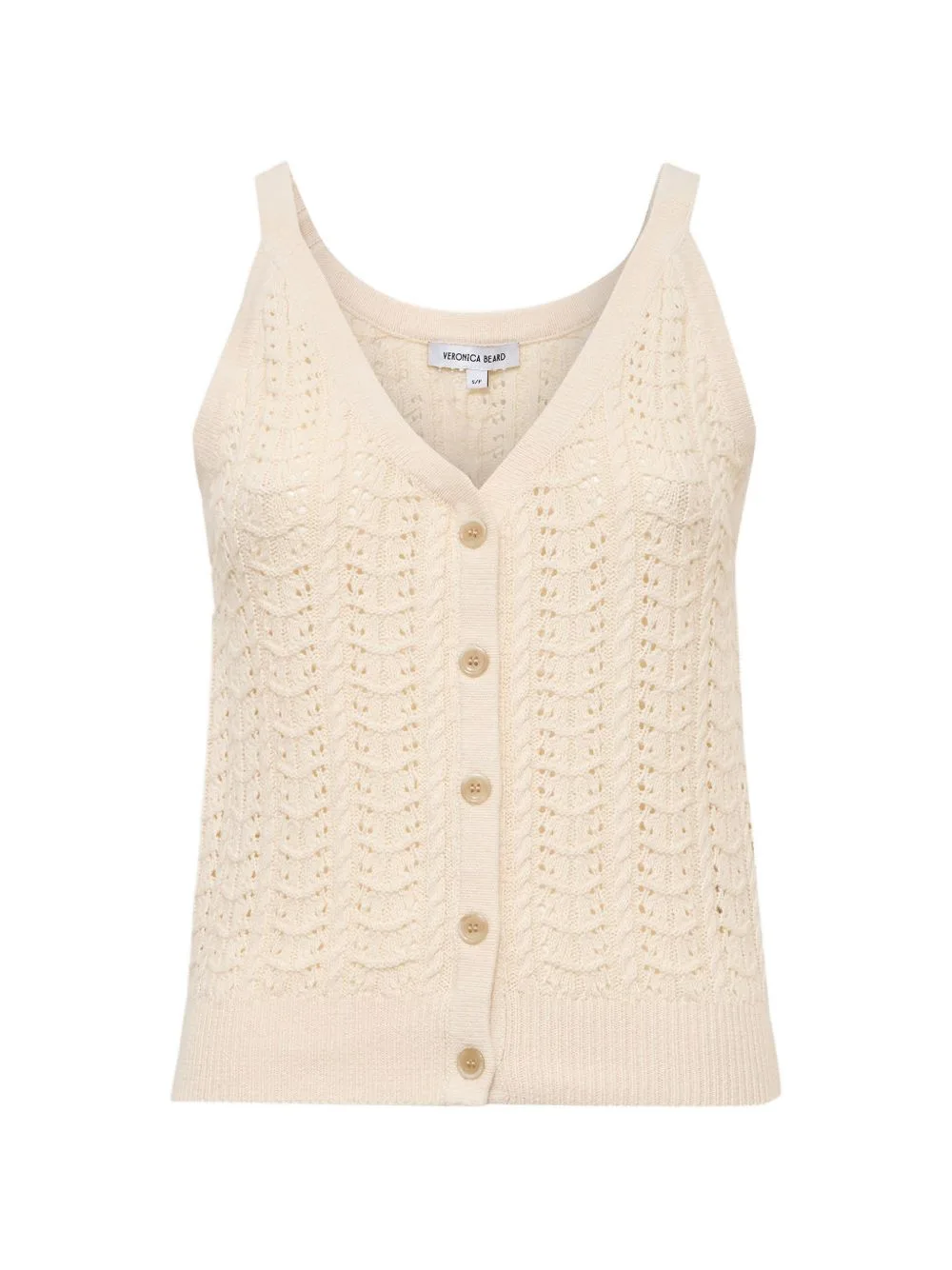 Leonora V-Neck Vest by Veronica Beard
