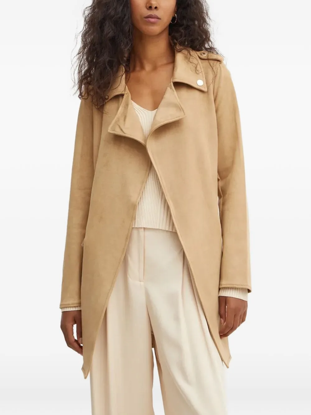 Belted Trench Coat by Morgan
