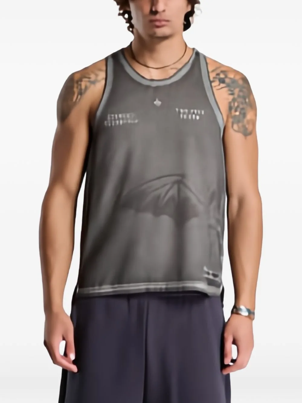 Represent 247 x Avenged Sevenfold Death Bat Graphic-Print Vest by REPRESENT 247