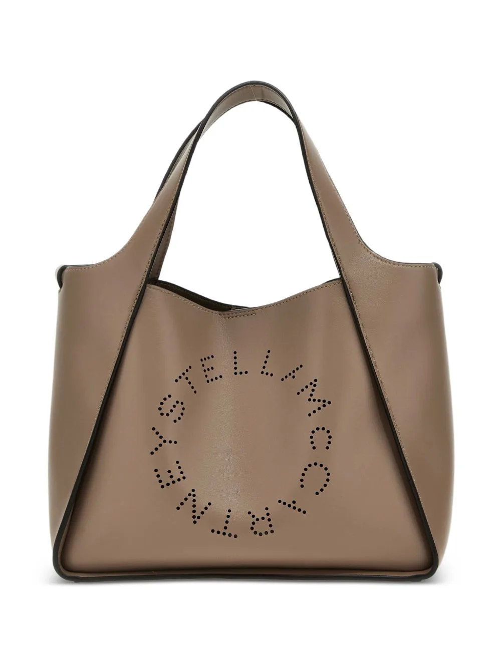 Openwork Logo Stella Tote Bag by Stella McCartney