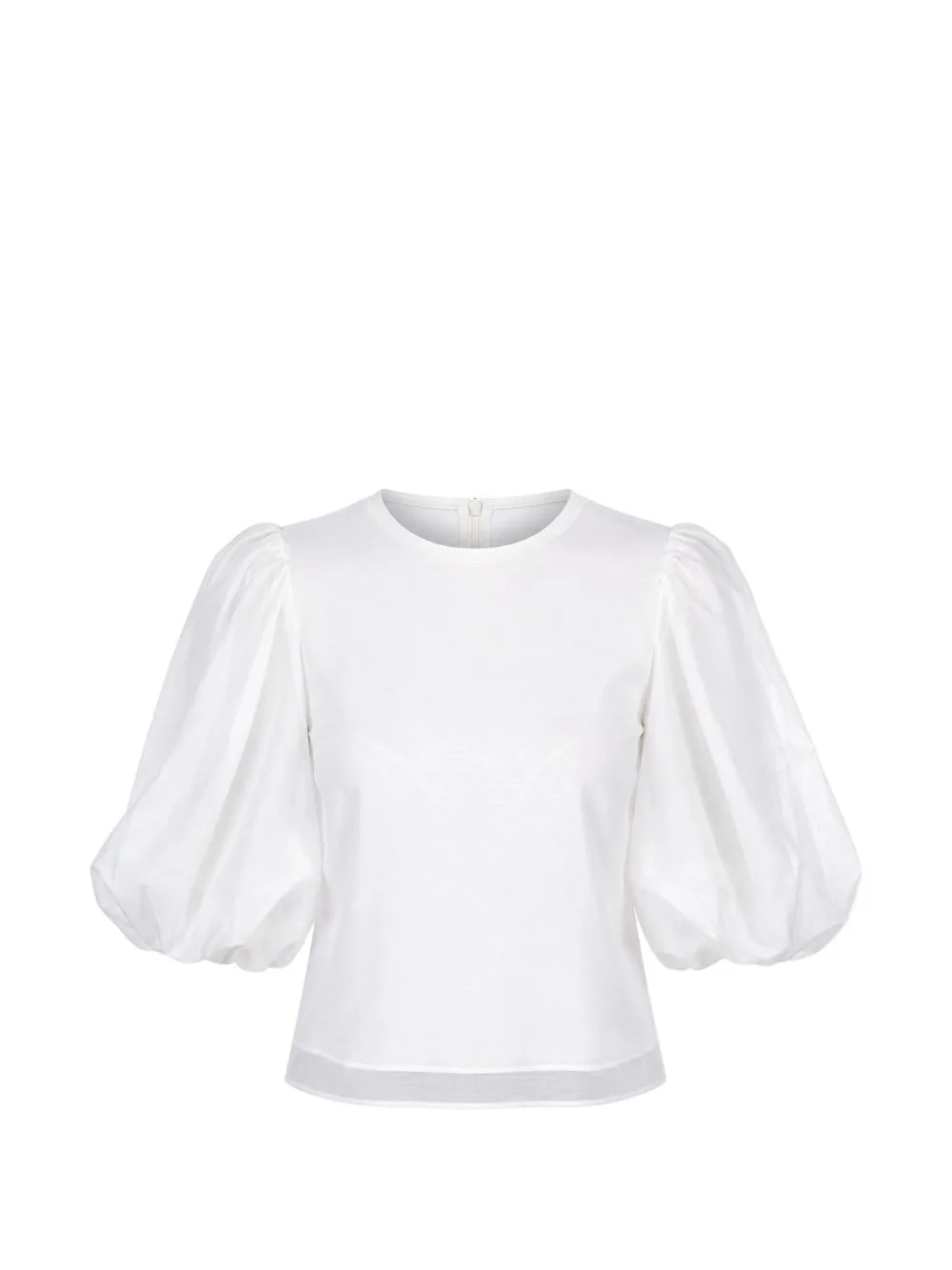 Marve Organza Balloon-Sleeve Top by Ted Baker