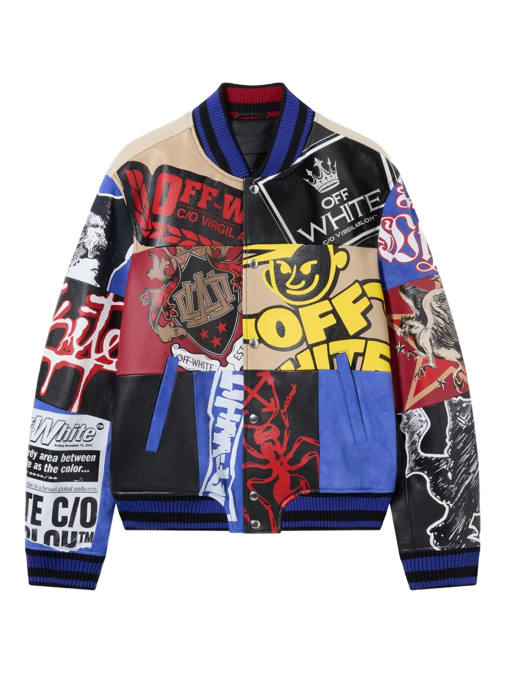 Varsity Multi-Patch Jacket by Off-White