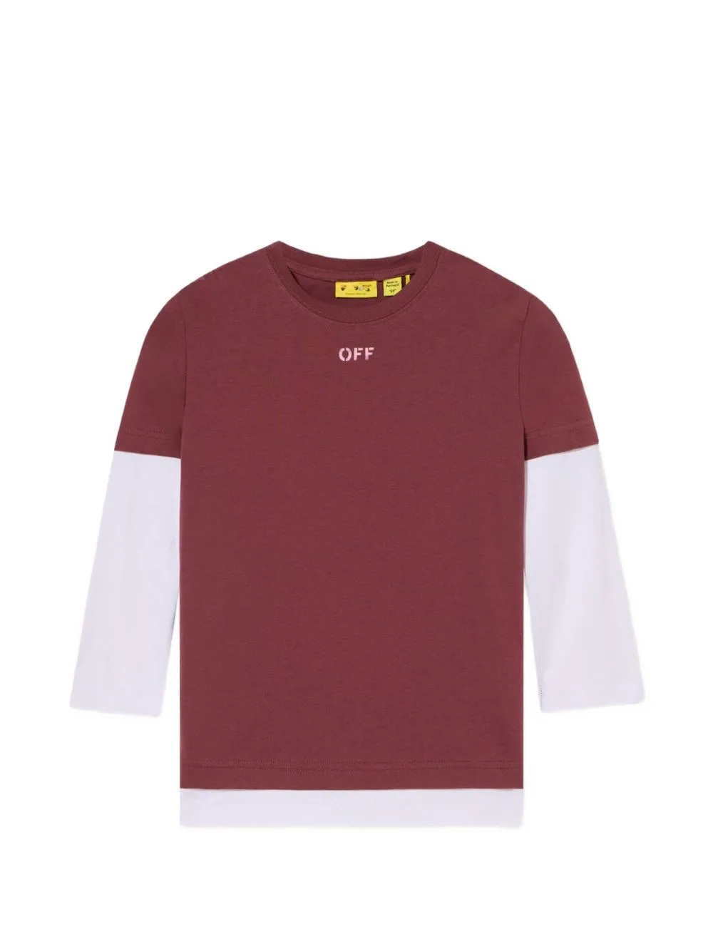 Arrow Double-Layer T-Shirt by Off-White Kids