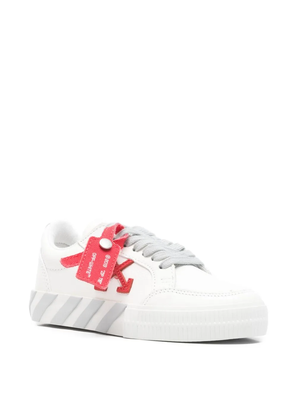 Vulc Leather Sneakers by Off-White Kids