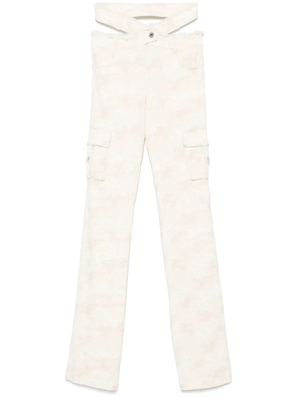 Belted Camouflage-Pattern Trousers by Off-White