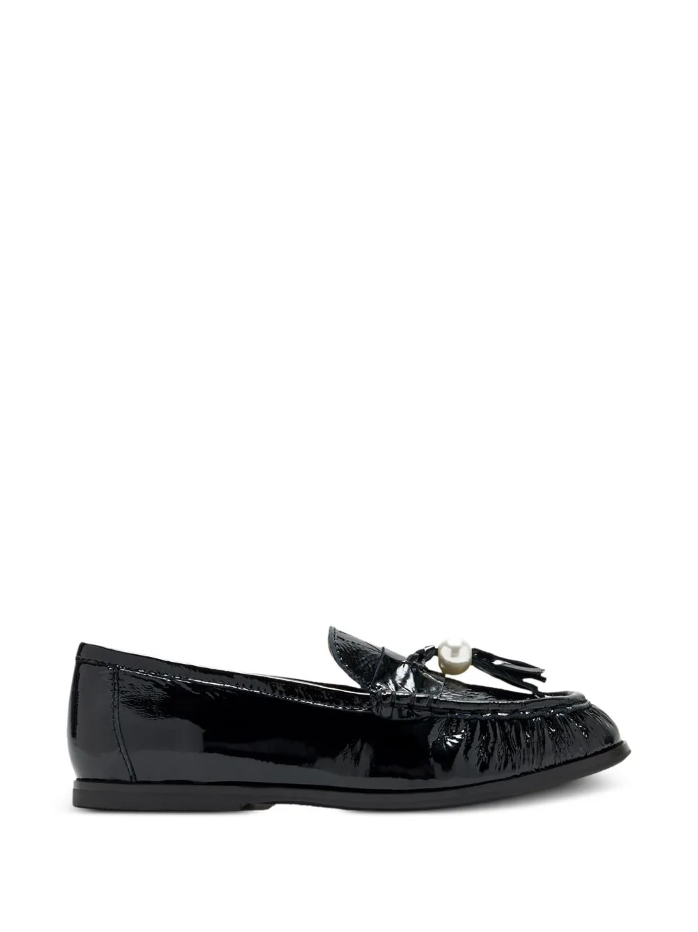 Cecily Pearl-Embellished Loafers by Age of Innocence