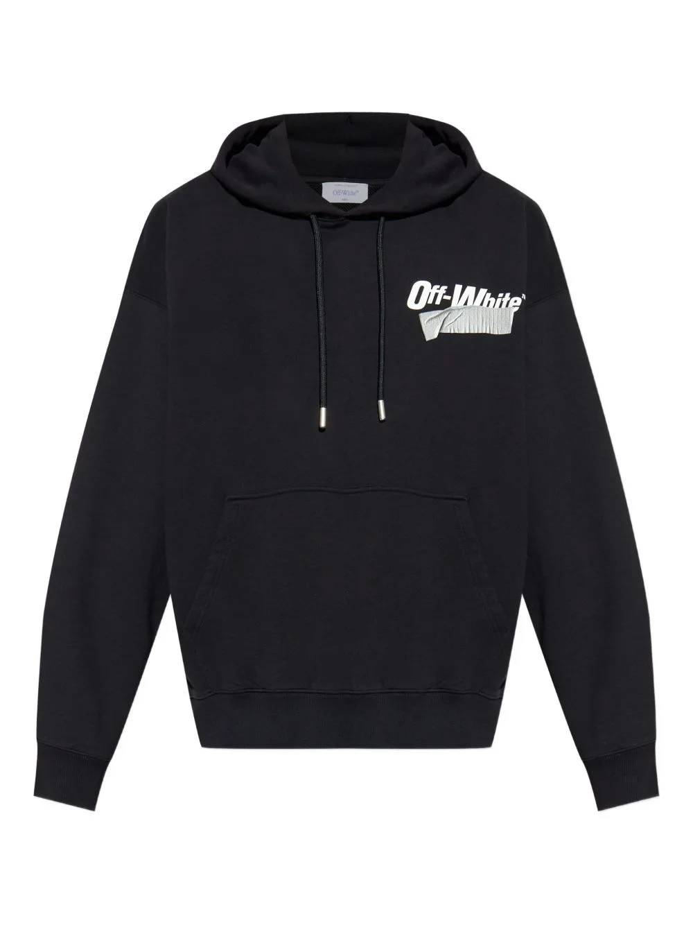 Logo-Detail Cotton Hoodie by Off-White