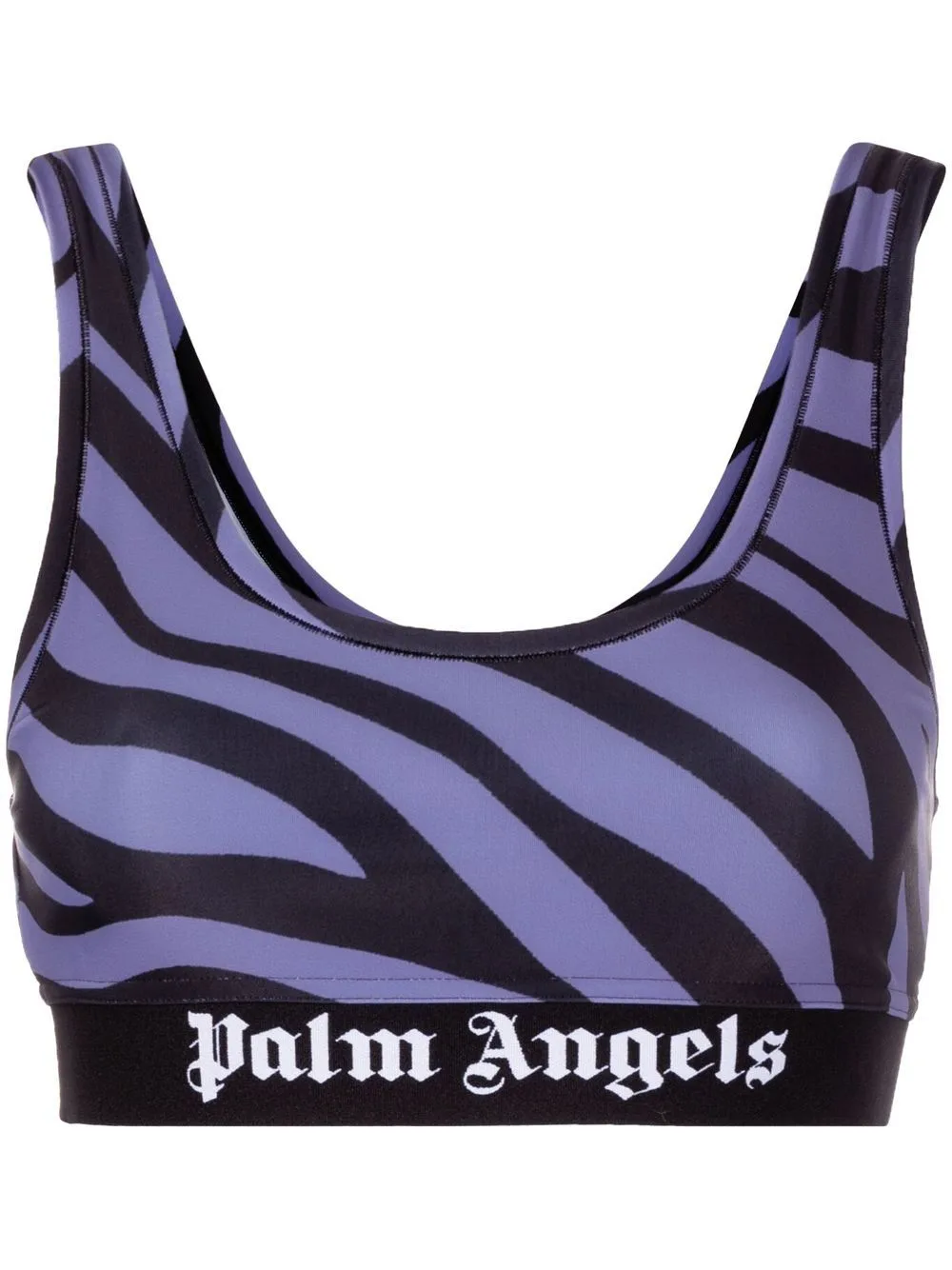 Logo-Band Crop Top by Palm Angels