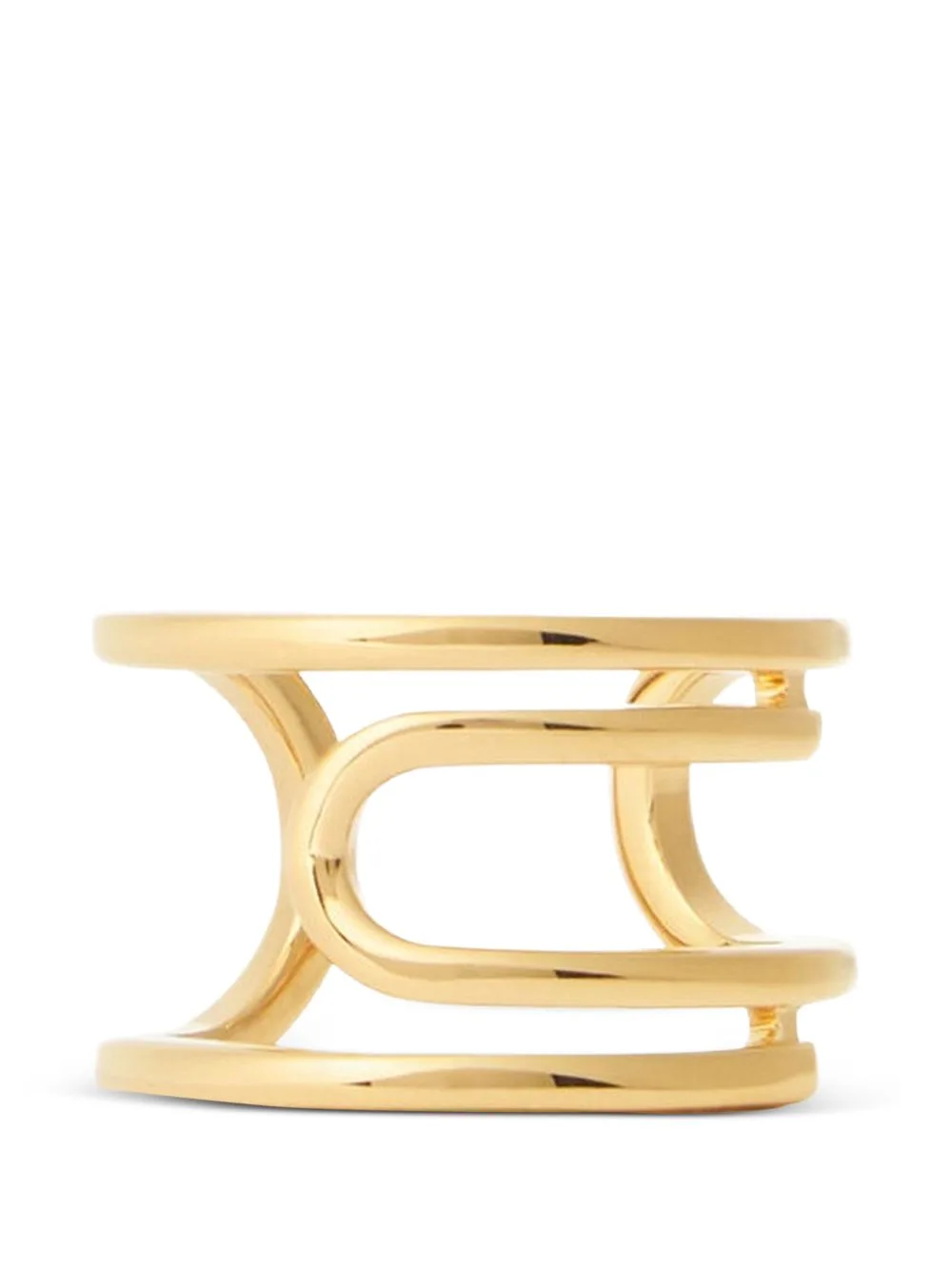 Paperclip Double-Band Ring