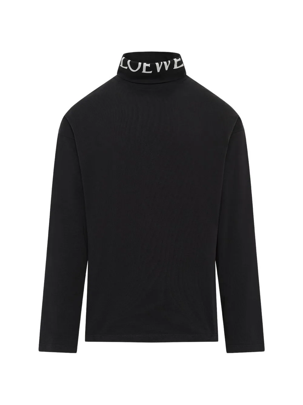 Logo-Print High-Neck T-Shirt by LOEWE