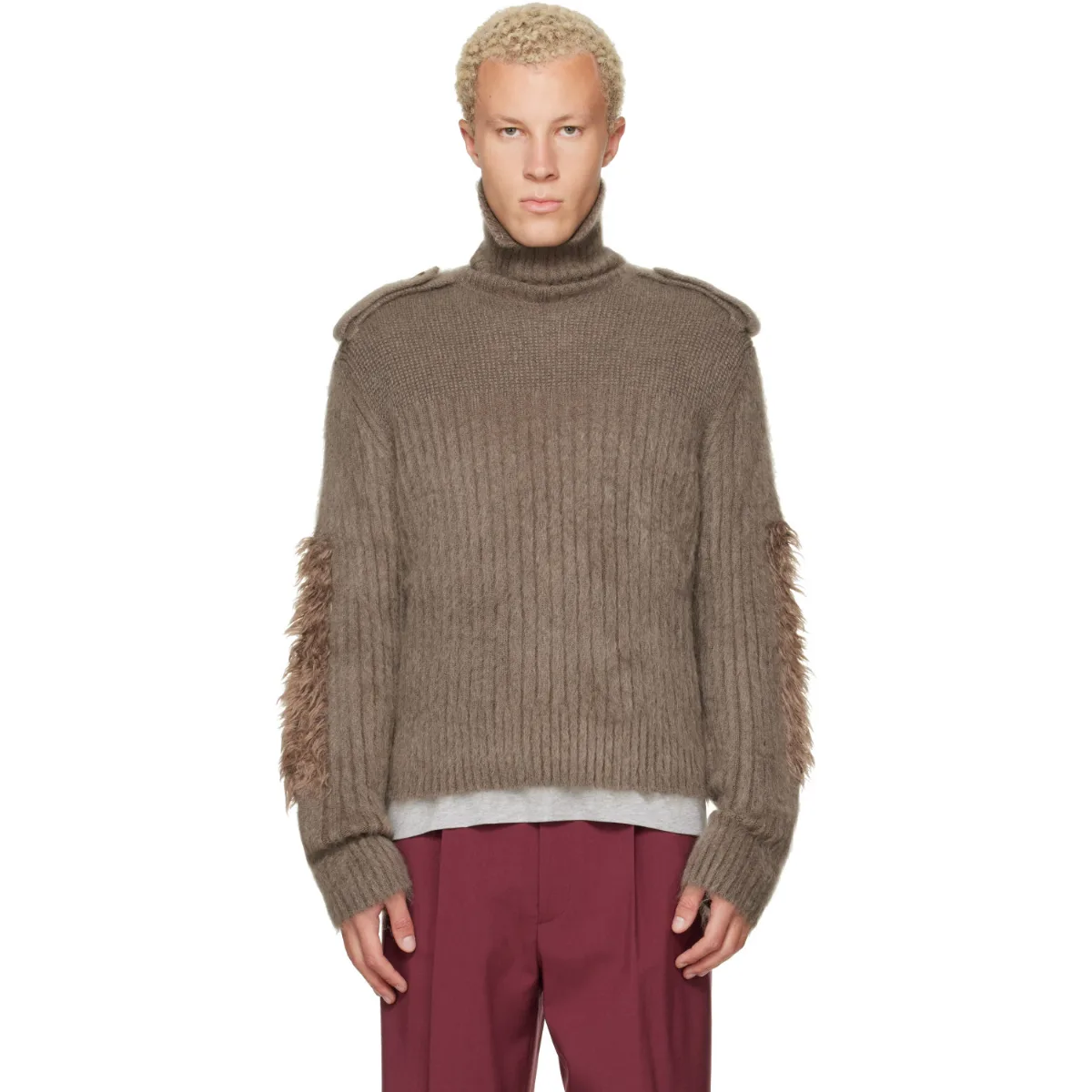 Epaulet Turtleneck by Burberry