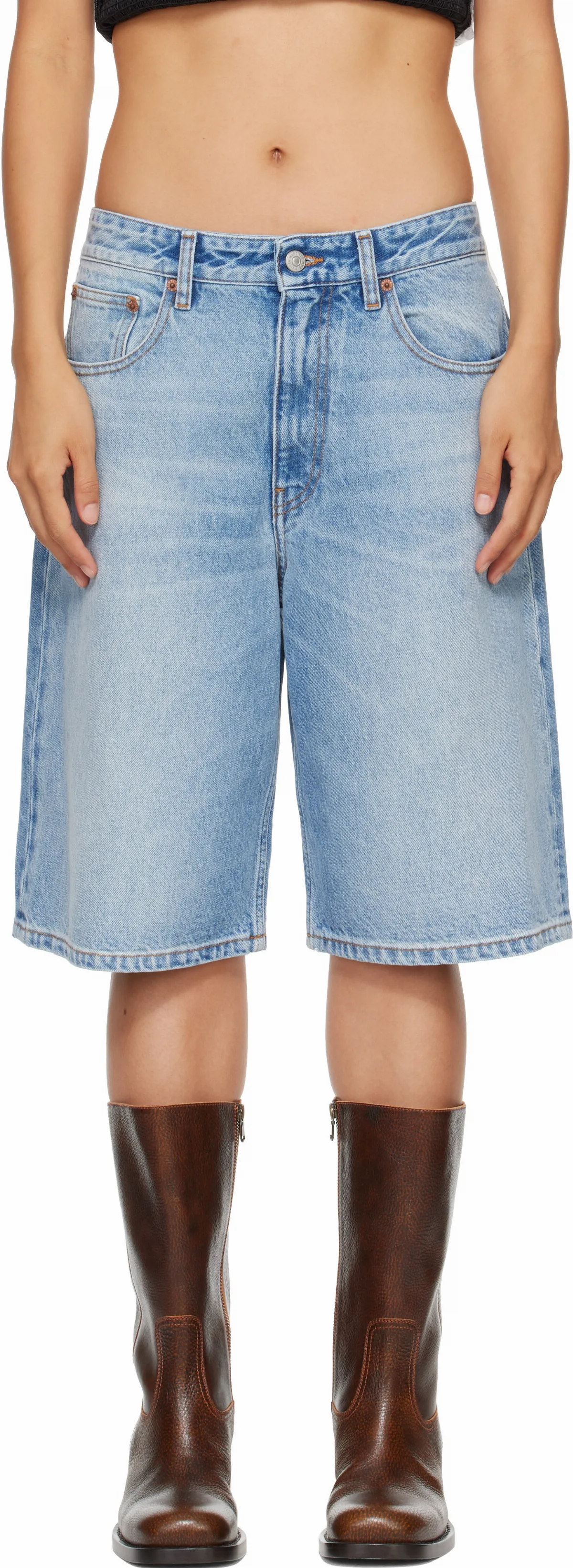 Bermuda Denim Shorts