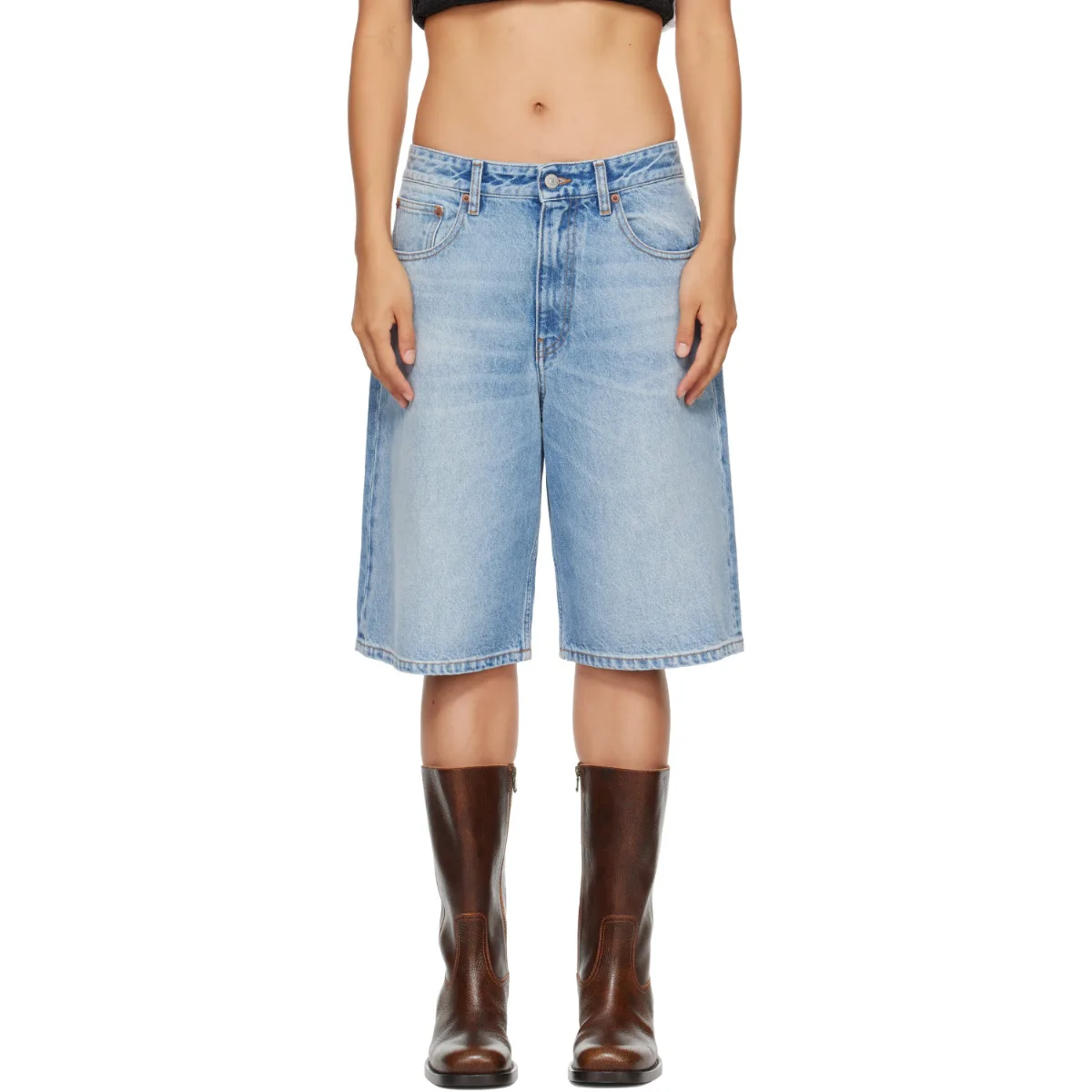 Bermuda Denim Shorts