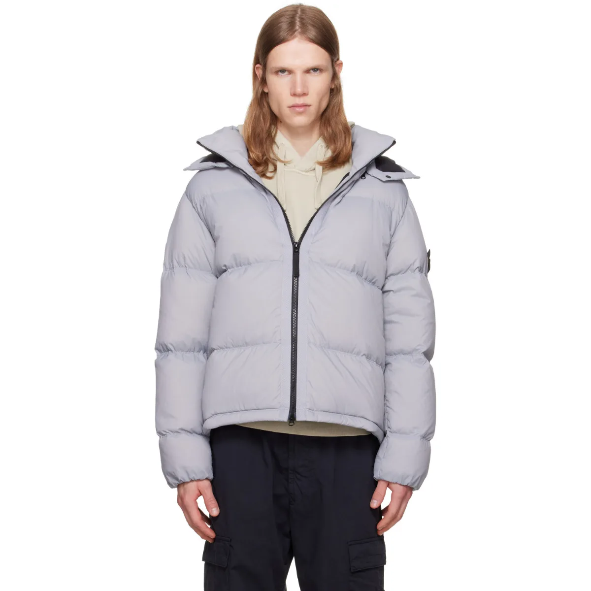 4100013 Matt Ripstop Cordura Advanced Fabrics Down Jacket by Stone Island