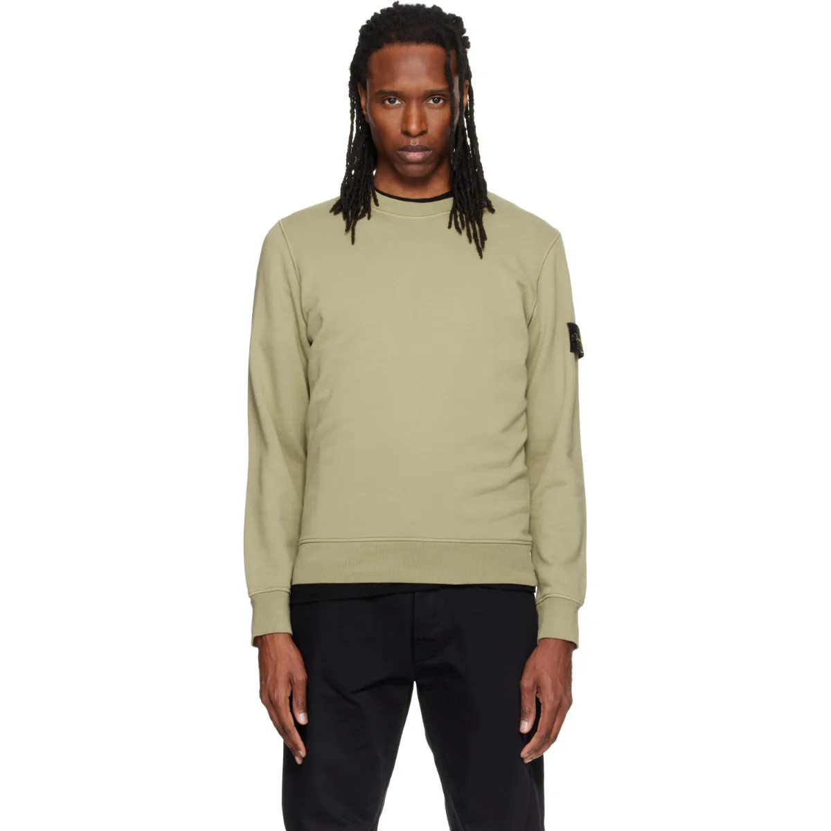 6100060 Organic Cotton Sweatshirt by Stone Island