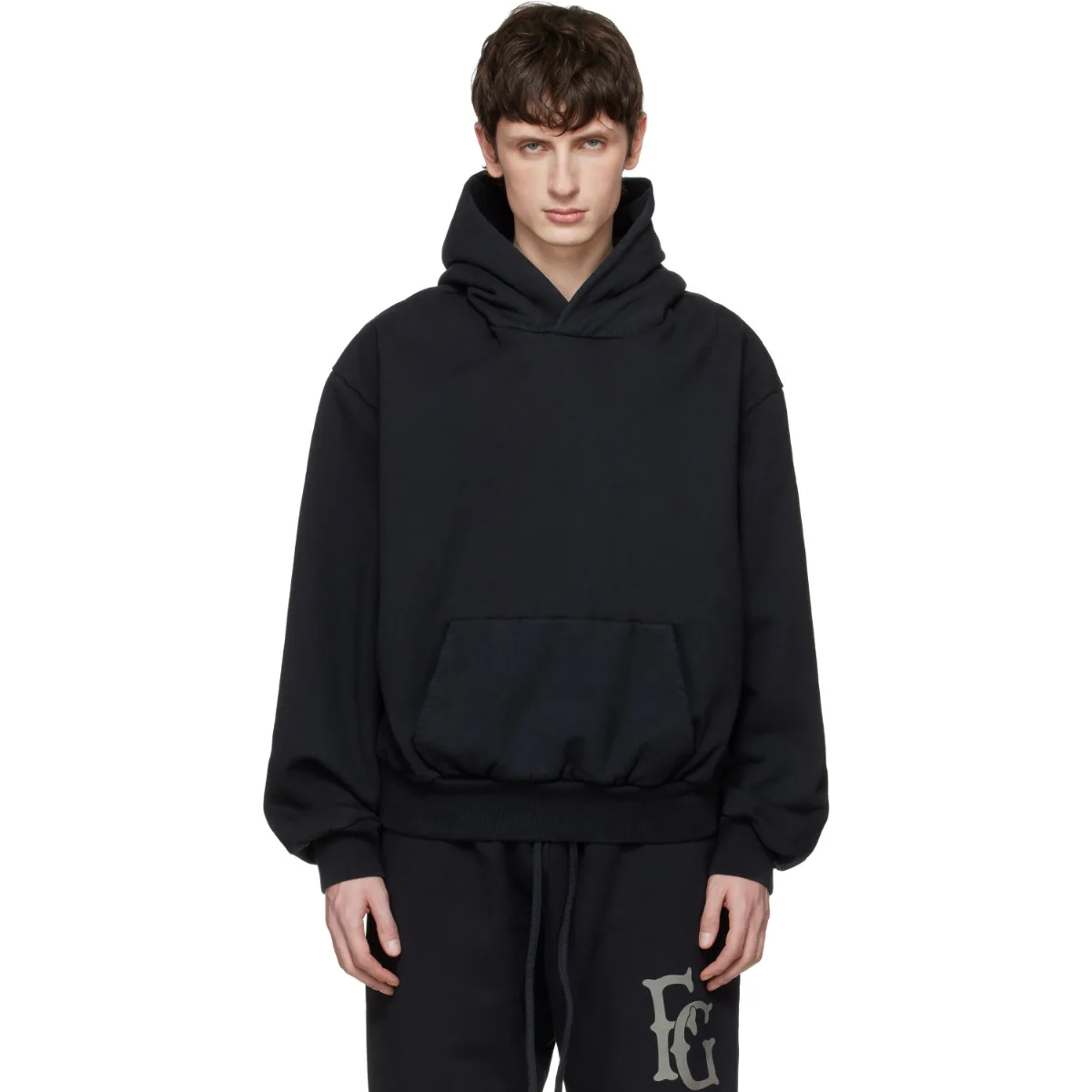Sunfaded Classic Half Raglan Pocket Hoodie by Fear of God