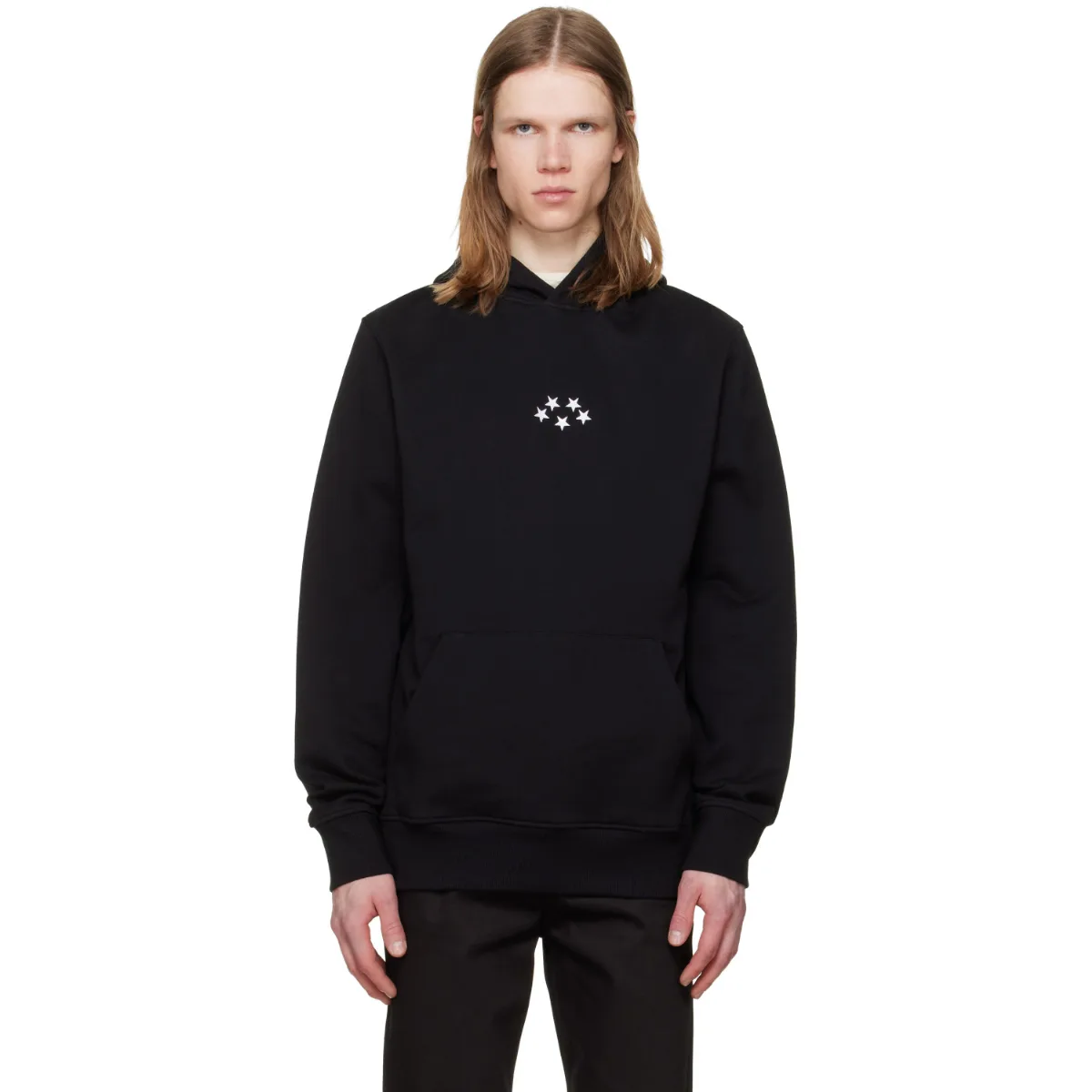 Stars Embroidery Hoodie by JKEEFER
