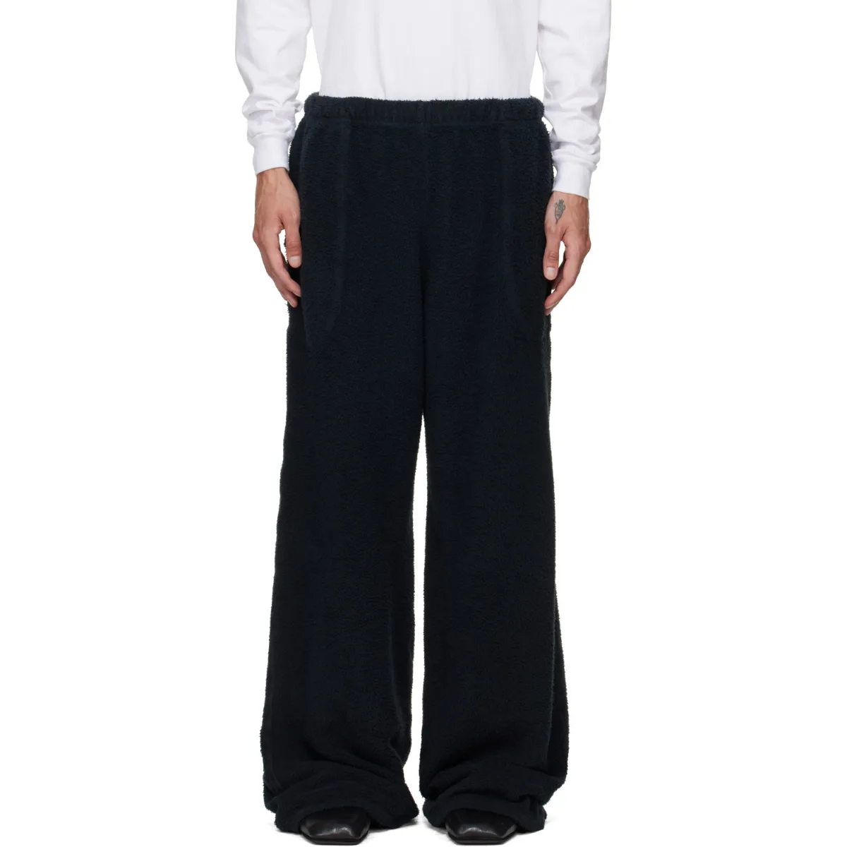 Heavyweight Invert Pocket Lined Sweatpants by Les Tien