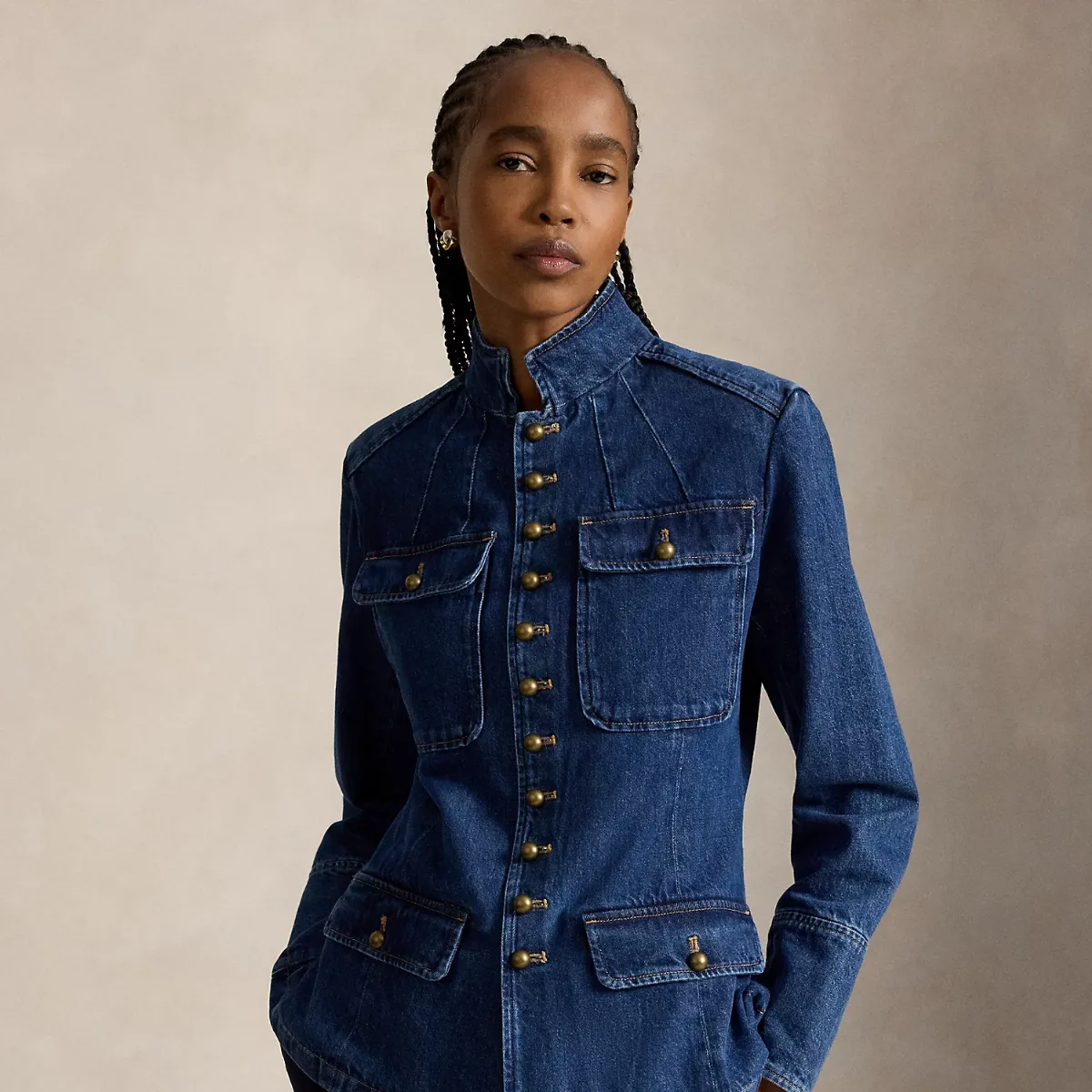Denim Utility Jacket by Polo Ralph Lauren