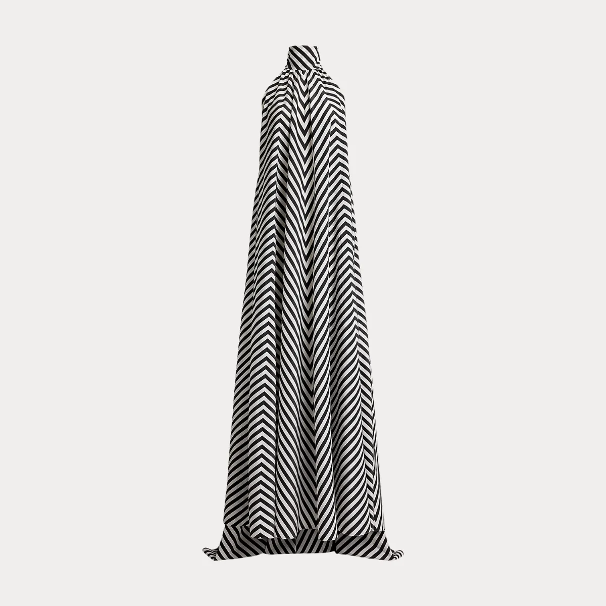 Piper Striped Silk-Blend Evening Dress by Ralph Lauren Collection