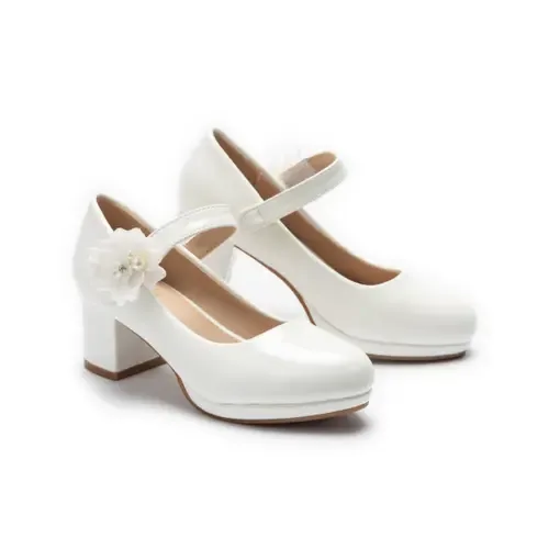Evelisse Flower Mary Jane Shoes by Tulleen