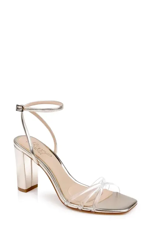 Phyliss Ankle Strap Sandal by Jewel Badgley Mischka