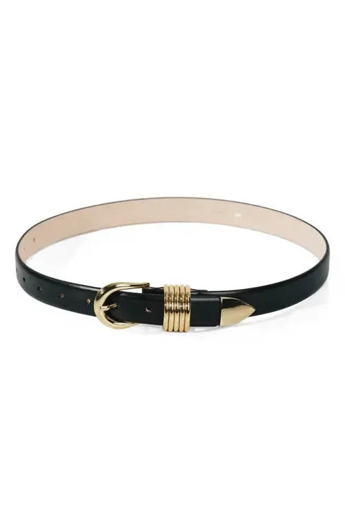 Hollyhock Leather Belt by Déhanche