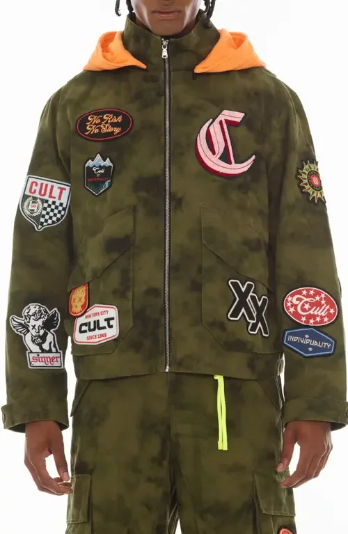 Y2K Patches Cotton Jacket by Cult of Individuality