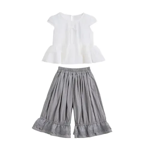 Ruffled Short Set by Sweet Cactus