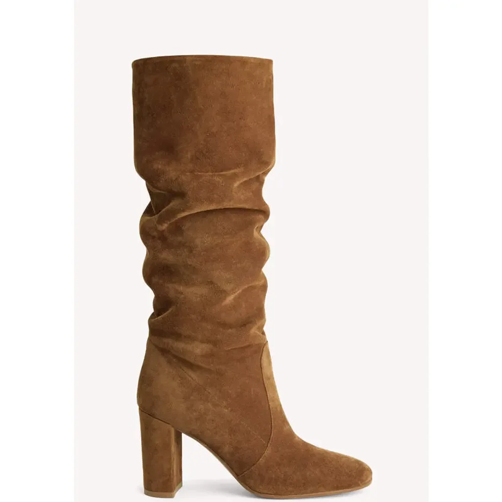 Glen Boots in Brown Suede by Gianvito Rossi