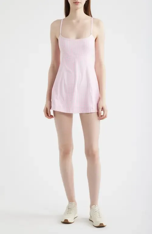 Vivianna Gingham Minidress by LoveShackFancy