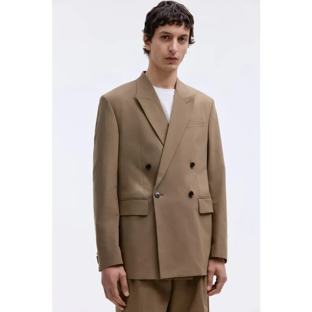 Relaxed Fit Double-Breasted Jacket by H&M