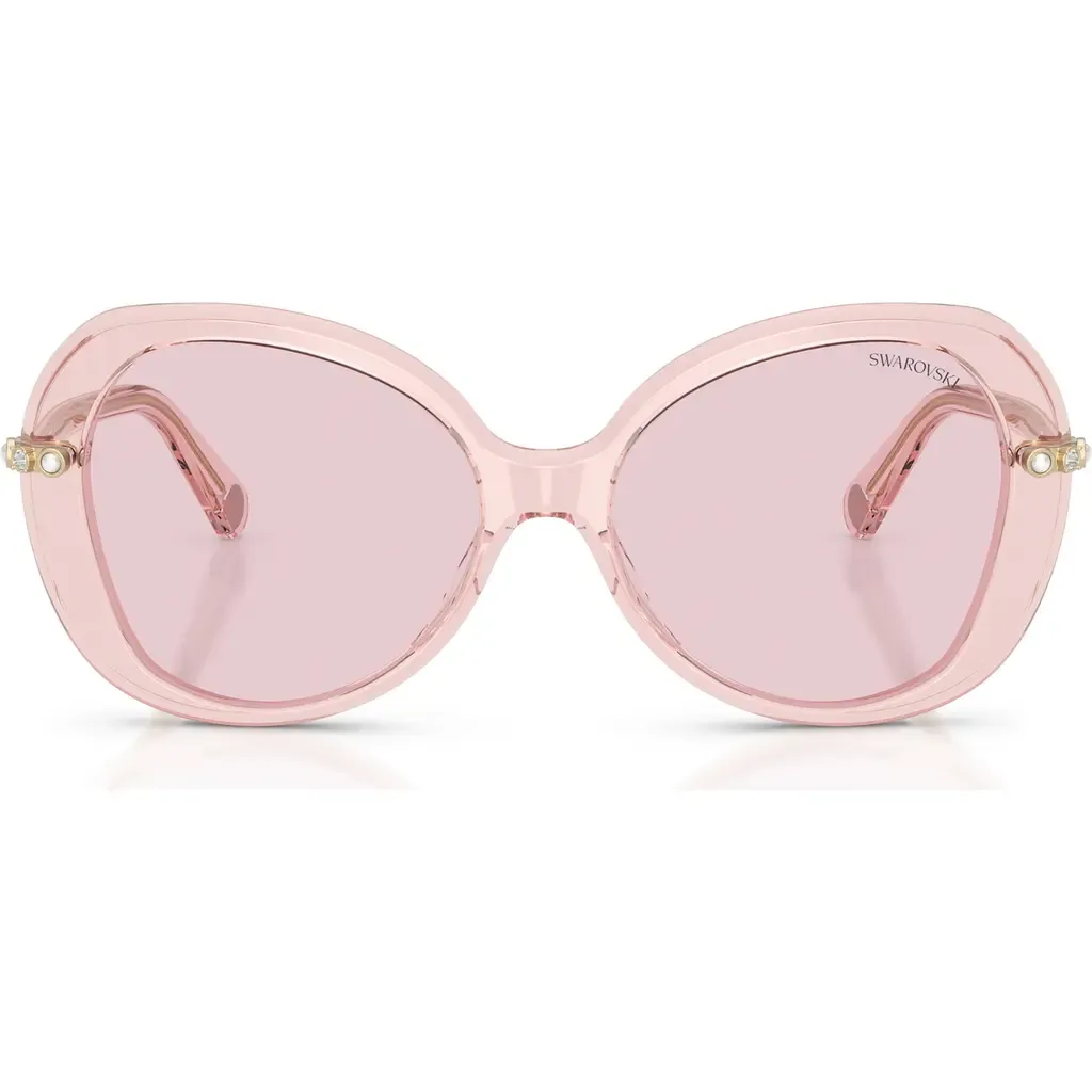 55mm Butterfly Sunglasses by Swarovski