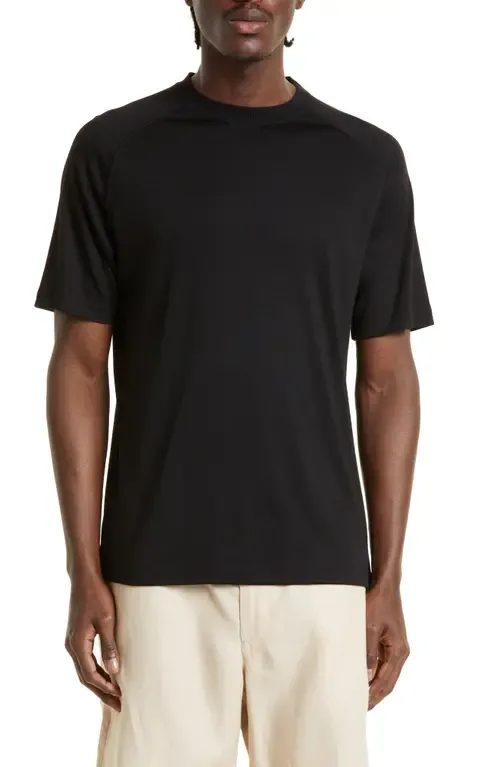 High Performance™ Short Sleeve Wool T-Shirt by ZEGNA