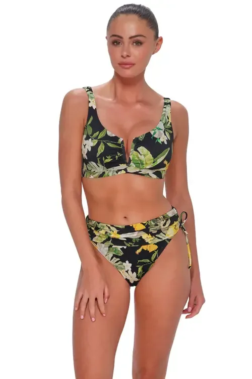 Vienna V-Wire Bikini Swimsuit Top - F Cup