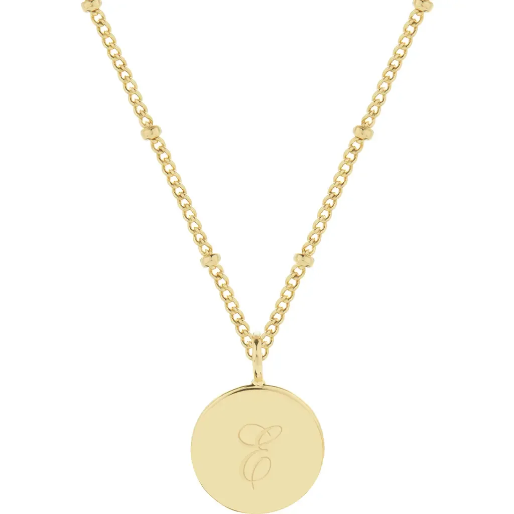 Lizzie Initial Pendant Necklace by Brook and York