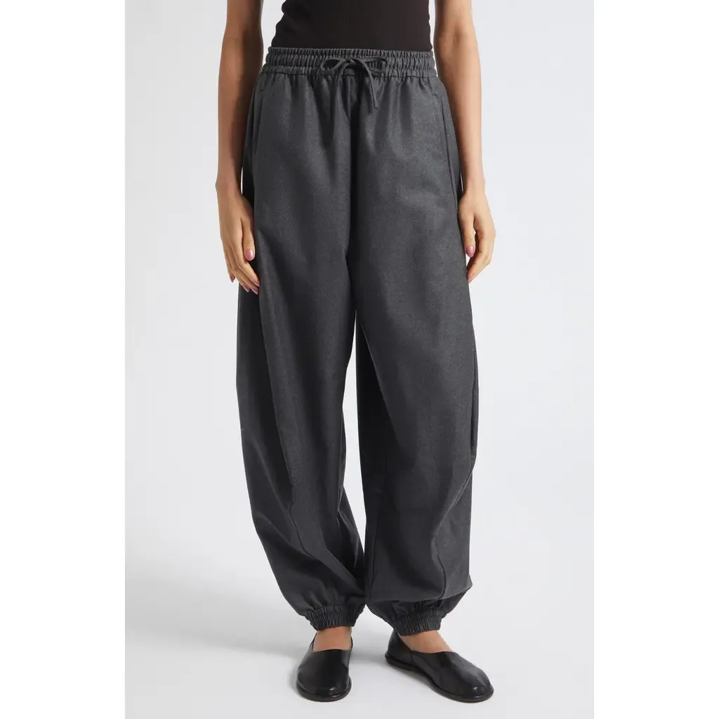 Virgin Wool Balloon Track Joggers by Róhe