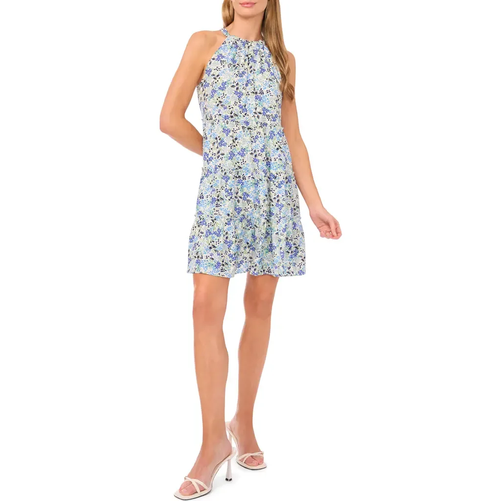 Floral Sleeveless Minidress