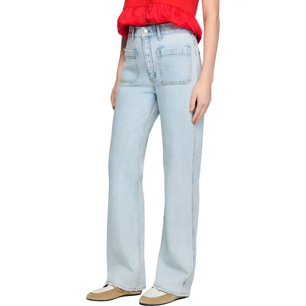 Straight-Leg Jeans by SANDRO