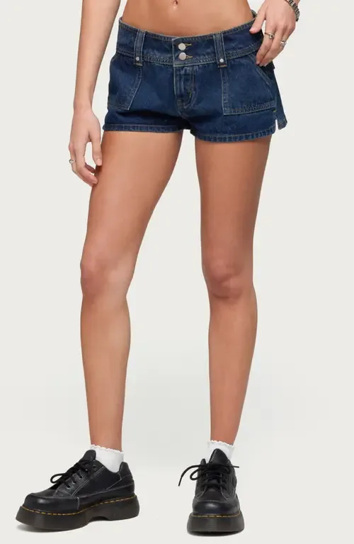 Keinan Low Rise Denim Shorts