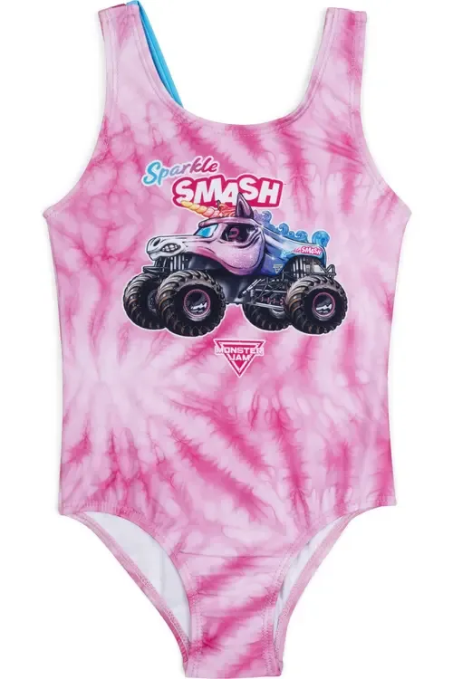 One Piece Bathing Suit UPF 50+ by Monster Jam