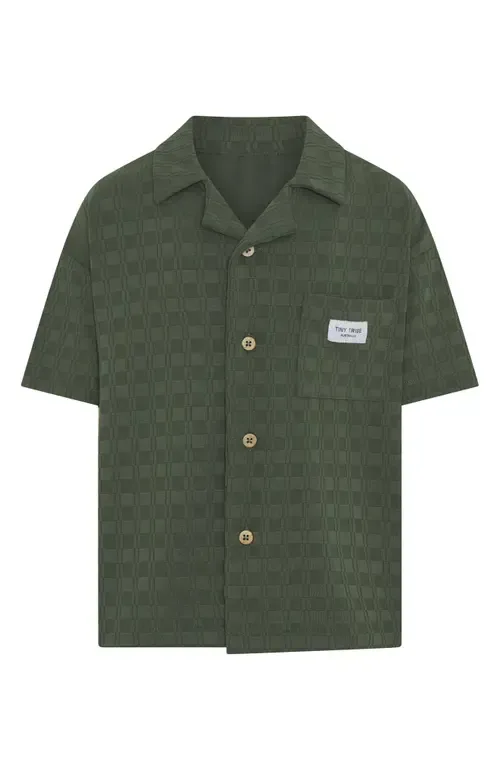 Textured Camp Shirt by TINY TRIBE