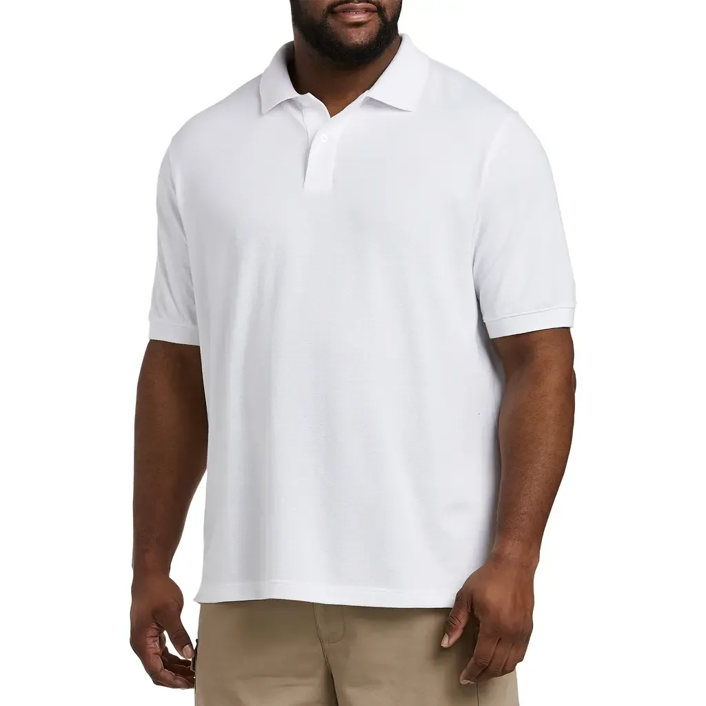 Piqué Mesh Short-Sleeve Polo Shirt