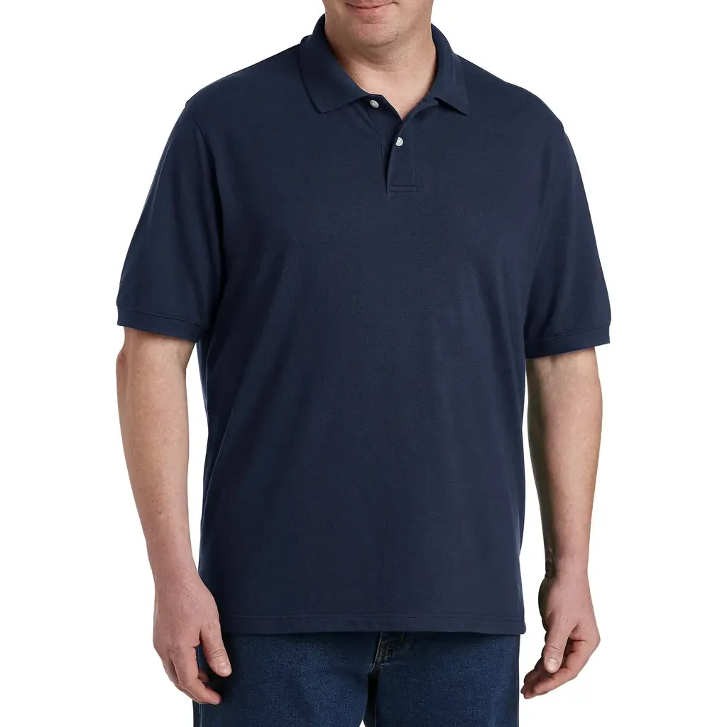 Piqué Mesh Short-Sleeve Polo Shirt