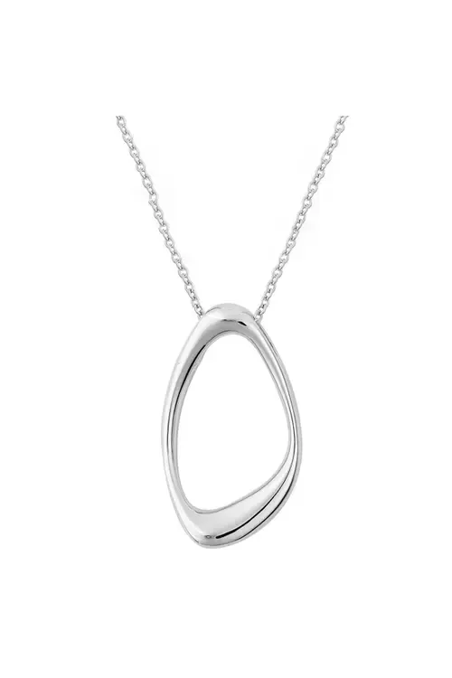Volcan Pendant in Sterling Silver by Lucy Quartermaine