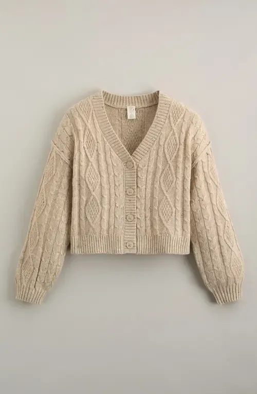 Cable Stitch Cardigan by Treasure & Bond