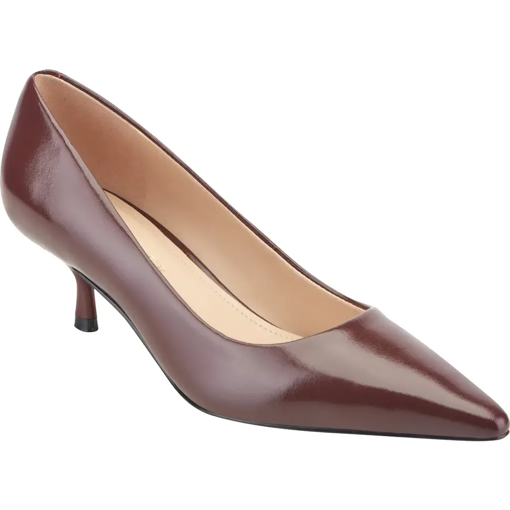 Calynna Pointed Toe Kitten Heel Pump by Marc Fisher LTD
